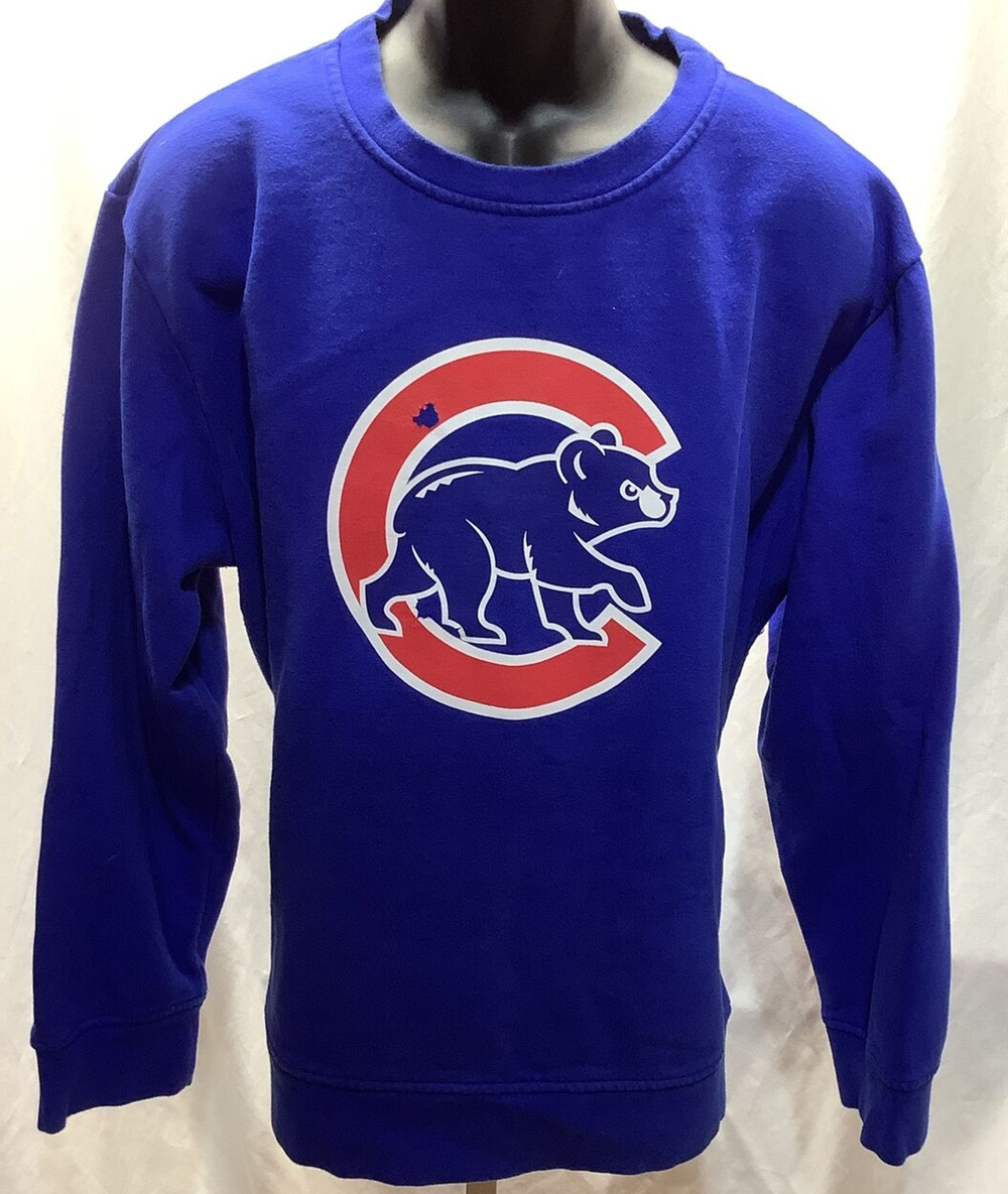 Chicago Cubs 2016 World Series Champions Sweatshirt Mens 2XL Royal Blue Fanatics